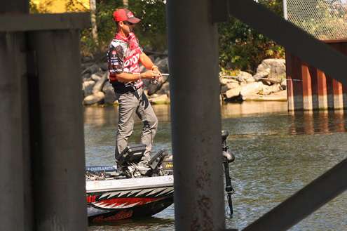 Check out photos of Mike Iaconelli on Day Two of Toyota All-Star Week from Muskegon, Mich.