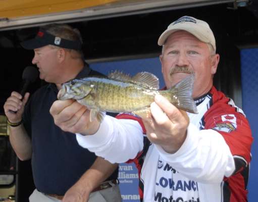 Craig Denham, Ontario, 0-13, 77th place (small fish award)