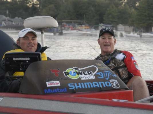 Gerard Ling of Ontario and Steve Wilson, Maine B.A.S.S. Nation president, are both looking to move up from near the 20th spot in the standings today.