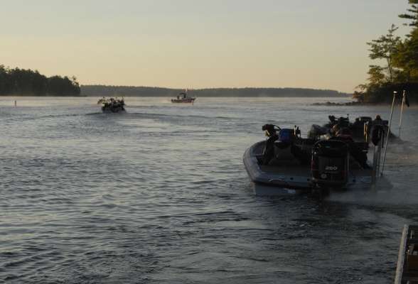 The last of the Junior Bassmaster competitors are off!