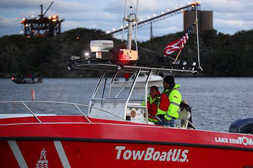 Anglers can compete under less stress knowing that Tow Boat US will aid them in the event of a break down.