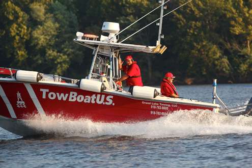 Tow Boat U.S. is a good service to have if you have issues on the water.