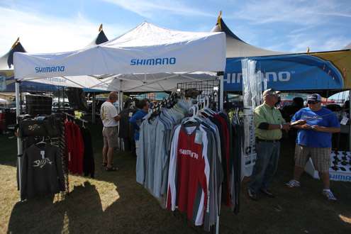 Checkout out the Shimano booth.