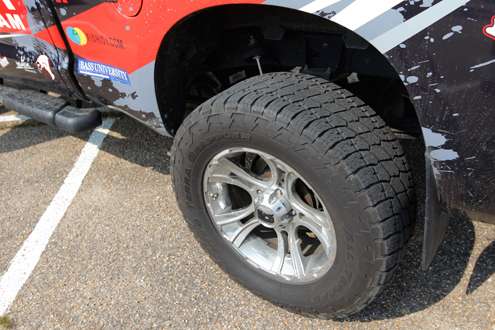 Well, they are when you have tires like these. The customization was done by Britt Myers' CS Motorsports. 