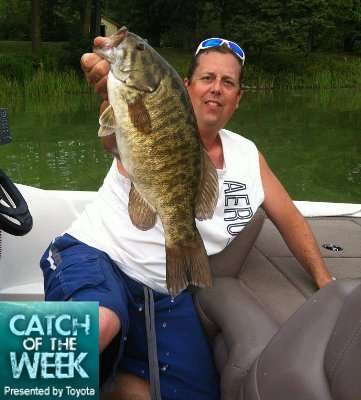 <p>Mike Hanson of Minnesota is one of the winners of the Catch of the Week presented by Toyota contest! For his entry, he won a Shimano reel and some Toyota gear. What follows are photos of contest winners and some of the best other entries from September. You can enter your photo, too, by clicking <a href=