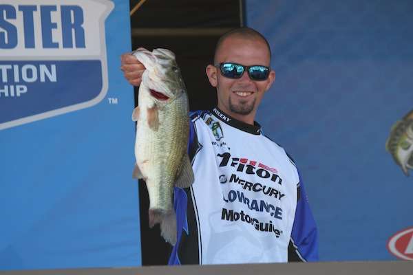Drew Sadler brought in another giant fish to secure the 4th-place spot with 23-0. 