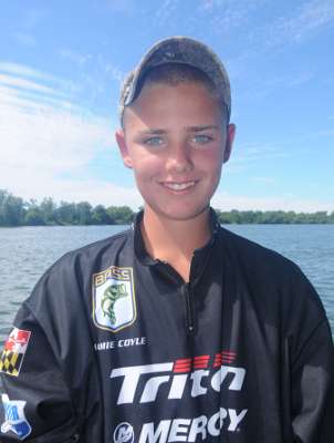 Ryan Appleby, 13, will represent his home state of Maryland in the JWC. He qualified at the Mid-Atlantic Divisional. Appleby is a member of the Junior Potomac River Bassmasters, and likes hunting in addition to fishing.
