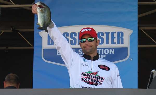 Kris Bosley managed 3 fish for 5-15. 