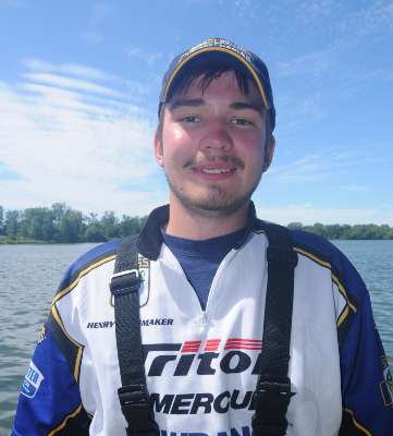 Henry Schomaker, 18, is a member of the New River Junior Bassmasters in the B.A.S.S. Nation of West Virginia. Heâll represent the Mid-Atlantic Division in the JWC for the third time. He likes hunting and doing homework. Dobyns Rods is his sponsor.