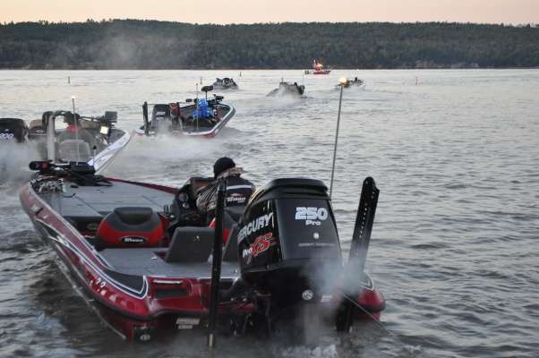 Day Two on Dardanelle is now underway!