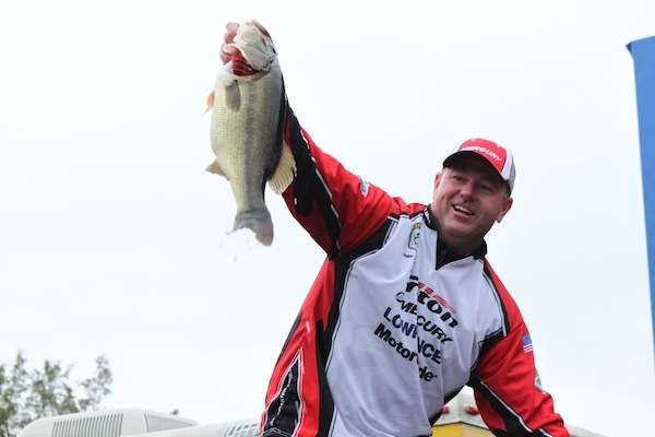Coby Carden brought in the biggest bass and biggest bag of the event. 