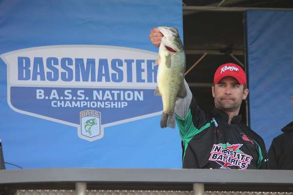 Kris Bosley had two fish for 8-1 on Day Two.