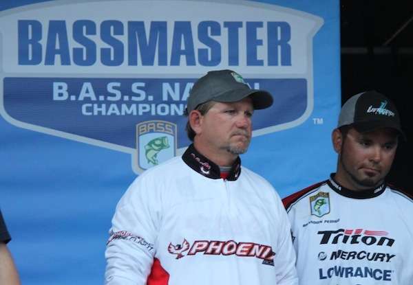 Two anglers remain in the Central Division.