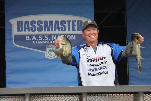 Johnston also knows how to catch them with 14-1 on the final day. 