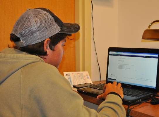 Juan Ro Chagollan Jr. spent most of registration night completing an online boater safety course because of his age before he can go out to practice. At 16, heâs the youngest competitor ever in the B.A.S.S. Nation Championship.