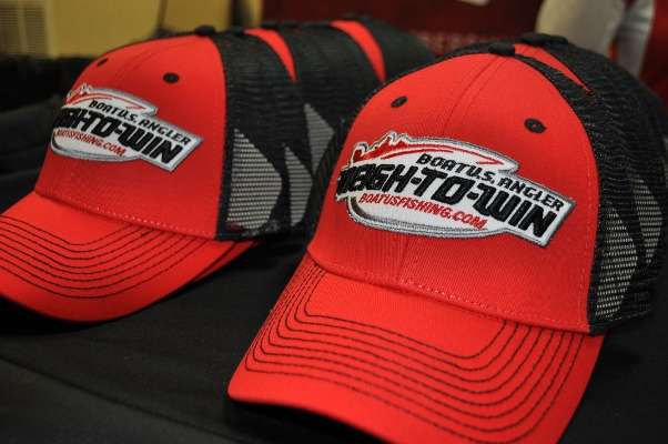 Competitors got a BoatU.S. hat, as well as an opportunity to sign up for the service.