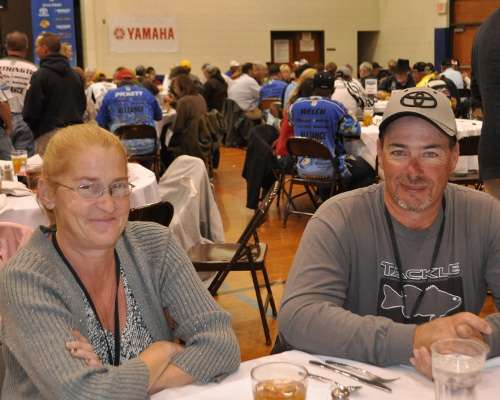 Tonya and Brian Wilson traveled from Iowa for Brian to compete in the championship.