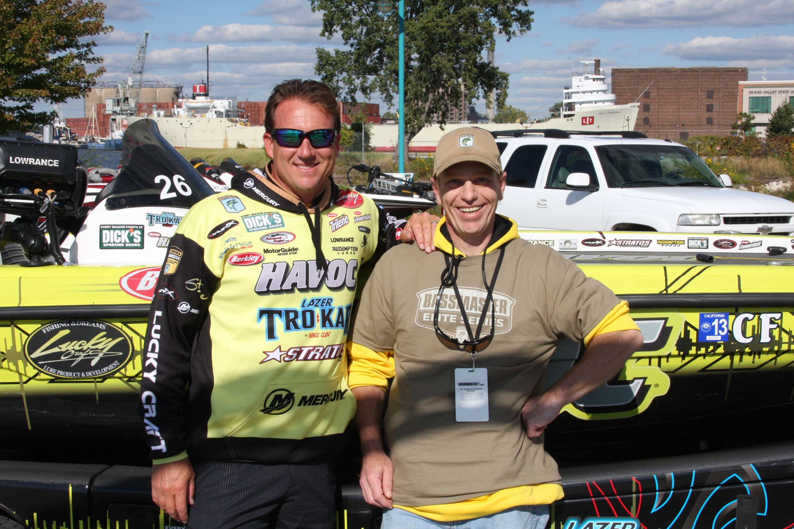 Oswald met with Skeet in Muskegon, Mich., following the Toyota All-Star event.