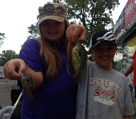 Kacie Neal and Trent Neal of Hemphill, TX shows off their Perch