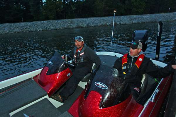 James Crelia is the 12th place angler and ready to bring his game on. 