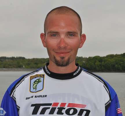 Drew Sadler of Kentucky leads college admissions at Sullivan University, and he coaches for a bass fishing team in Oklahoma. The B.A.S.S. Nation Southern Divisional was Sadlerâs first time on the state team, and of course, this is his first time at a championship. Thereâs another big first looming for Sadler, too: He and his wife, Genna, are expecting their first child.