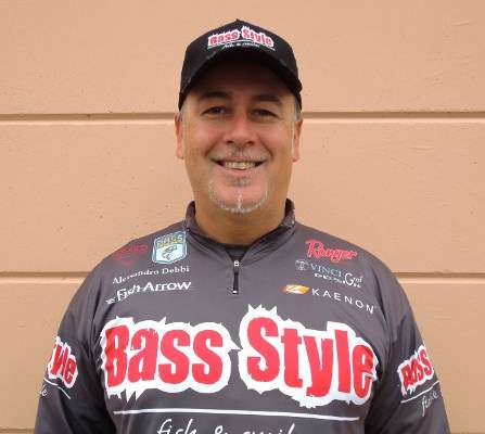 <p>Alessandro Debbi of Italy is crossing the Atlantic to represent his home country in the B.A.S.S. Nation Championship. He made it to the championship once before, in 2006. He likes soccer, photography and traveling. He spends his days working as the general manager of Bass Style, a fishing tackle company.</p>

