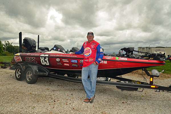 <p>Dove's boat is a Skeeter FX20, a rig that many Elite Series pros rely on. It's a favorite among Texas anglers.</p>
