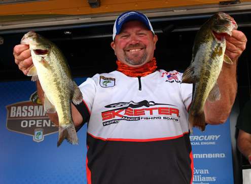 John Moon, co-angler (21st, 4-13)