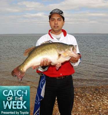 <p>Jorge Gonzalez of Texas is one of the winners of the Catch of the Week presented by Toyota contest! For his entry, he won a Shimano reel and some Toyota gear. What follows are photos of contest winners and some of the best other entries from October. You can enter your photo, too, by clicking <a href=
