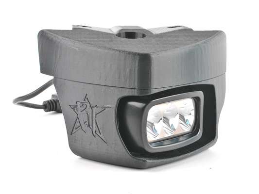 <p><u><strong>Rigid Industries Trolling Motor spotlight</strong></u></p>
<p>This spotlight attaches to your Minn Kota trolling motor and provides LED illumination with no glare to see where you are headed. </p>
