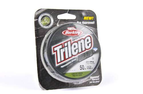 <p>Don't lose any more fish next year due to an inferior braided line on your reel. This is the first time that Trilene has released a braided line, and it's not called Professional Grade for no reason. Bassmaster Elite Series pros have already been using this line with great success, meaning it's been thoroughly field tested. Trilene Professional Grade braid was made to be rounder and stronger than any braid on the market, and to resist digging in on hooksets.</p>
