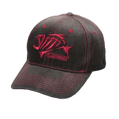 <p><u><strong>G. Loomis Reactive Denim</strong></u></p>
<p>The Reactive Denim series of caps by G.Loomis features colorful stitching. In port, autumn and pink colors against a dark denim background, the hats stand out from the rest. The stitching is 3D, and the underbill of the cap is dark colored. The caps retail for $24 each.</span></p>
