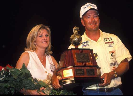 14. What has been your greatest accomplishment in the fishing industry?
Winning the Bassmaster Classic in 1999. However, winning Angler of the Year means more to me personally. But when I'm introduced, it's always as Classic champ.
