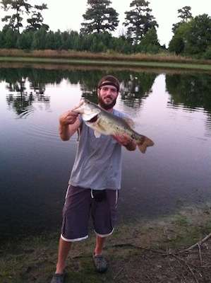 Daniel Fallon bagged this beauty in Athens, Ala., from a private pond on Oct. 1, 2013.

