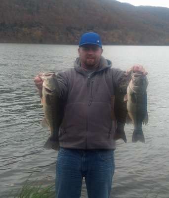 Israel Mills caught these from Bluestone Lake, W.Va., this November.