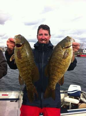Jeremy Baird's fall best came in 2012 from Lake Simcoe in Ontario, Canada.


