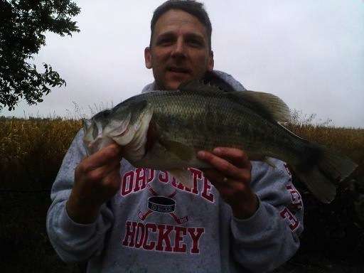 Joe Bauer of Paulding, Ohio, caught his best ever fall bass on Oct. 11, 2009, weighing in at 6.10 pounds.
