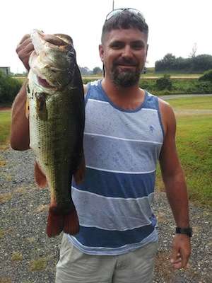 Peyton Anderson caught this bass in Murrayville, Ga. 