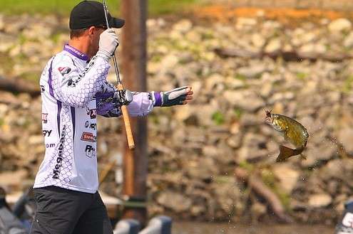 Back to the Elites and the Diet Mountain Dew Mississippi River Rumble presented by Power-Pole. It was another fantastic event for Martens...