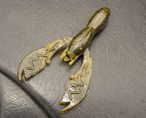 <p>Downsizing to the Netbait Baby Paca Craw will get more bites when fishing ponds, Poche points out. âIâll Texas rig it or fish it on a Carolina rig,â he says.</p>
