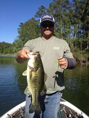 How about this 7-pounder caught by Daniel Blanton from Kurth Lake in Lufkin, Texas, on April 1, 2013? He bagged it with a broken arm! 