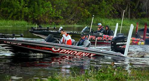 The final day of the Bassmaster Classic Wild Card is underway. 
