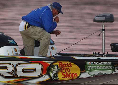 Legendary B.A.S.S. angler Roland Martin is in the field of 49 competitors.