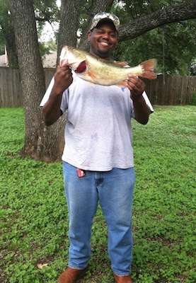 Marcus Haynes bagged his best of 2013 from a private lake outside of College Station, Texas, in September. 