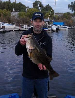 Randy Durham caught this one on Dec. 6, 2013, from Lake Perris, Calif. 