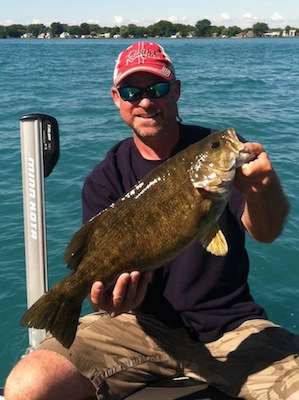 Tom Billings bagged his best from Lake St. Clair on Aug. 8, 2013, weighing in at 6.09 pounds. 