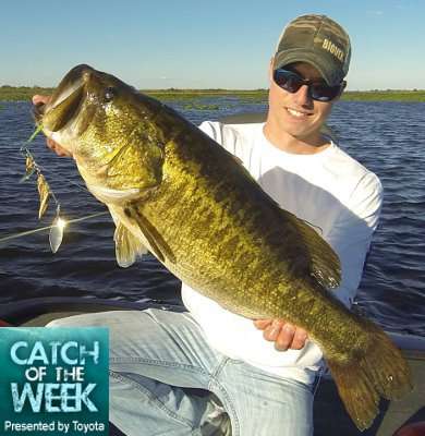 <p>Hunter McKamey of Florida is one of the winners of the Catch of the Week presented by Toyota contest! For his entry, he won a Shimano reel and some Toyota gear. What follows are photos of contest winners and some of the best other entries from November. You can enter your photo, too, by clicking </span><a href=