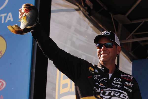 3. Kevin VanDam
The past two seasons, KVD has been quiet ... too quiet. Sure, he's challenged for Toyota Bassmaster Angler of the Year with a couple of top seven finishes, but he hasn't won an event or even qualified for the finals in almost two years. He'll celebrate his 47th birthday in 2014, and no one is suggesting he's over the hill, but are his greatest achievements now behind him?