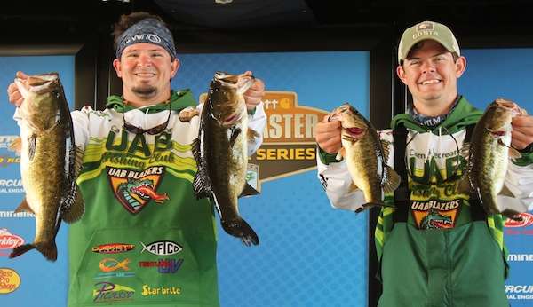 <p>Wesley Minor and Auston Wingard of UAB are in 9th place with 16-7.</p>
