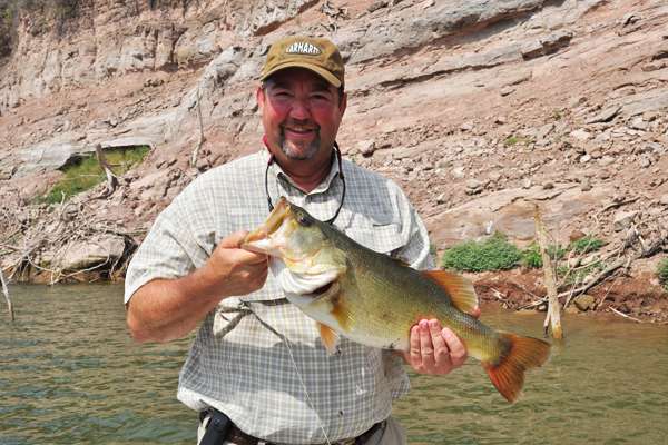 <p>
	B.A.S.S. CEO Bruce Akin found time to sample the bassin' south of the border.</p>
